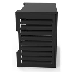Airco Cover Omkasting 100x70x50 RAL9005 Zwart