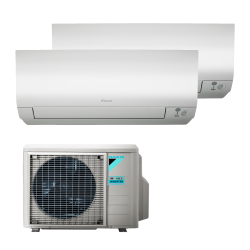 Airco Multi Split - DAIKIN Perfera - 3MXM68 + 2 x FTXM20 + FTXM60 - vermogen 6.8 kW - incl. installatie Airco Multi Split - DAIKIN Perfera - 3MXM68 + 2 x FTXM20 + FTXM60 - vermogen 6.8 kW - incl. installatie