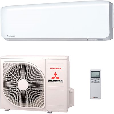Airco Split Unit - Mitsubishi Heavy Industries SRC25ZS-W + SRK25ZS-WF - vermogen 2.5 KW - incl. installatie Airco Split Unit - Mitsubishi Heavy Industries SRC25ZS-W + SRK25ZS-WF - vermogen 2.5 KW - incl. installatie