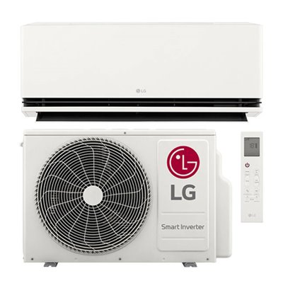 Airco Split Unit - LG Dualcool AI Air Special - vermogen 2.5 kW - incl. installatie 