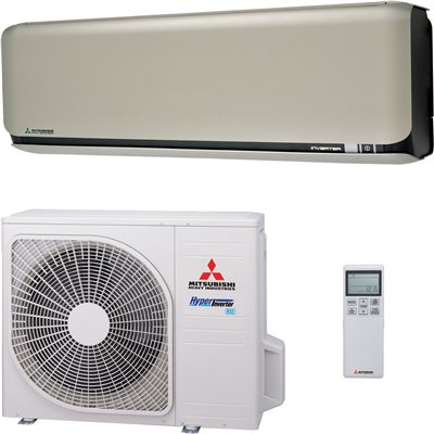 Mitsubishi Heavy industries SRC35ZSX-W + SRK35ZSX-WF- Titanium - vermogen 3.5 KW - Airco Split Unit - incl. installatie