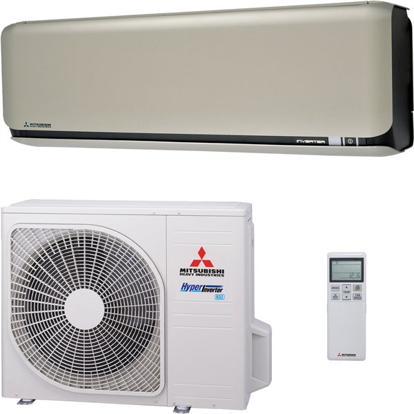 Mitsubishi Heavy industries SRC35ZSX-W + SRK35ZSX-WF- Titanium - vermogen 3.5 KW - losse verkoop